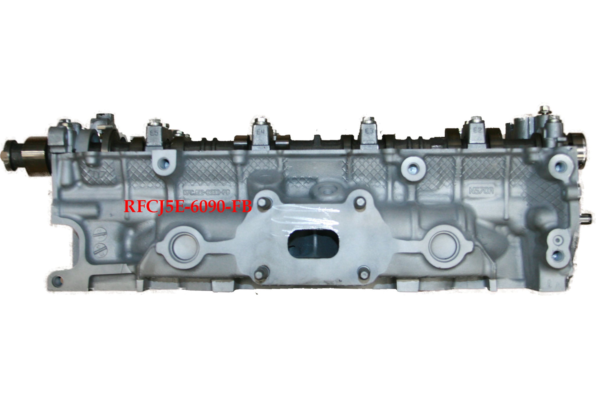 2010-18 Ford Focus 2.0L 122 DOHC L4 Rebuilt Cylinder Head Cast # RF-CJ5E6090FB