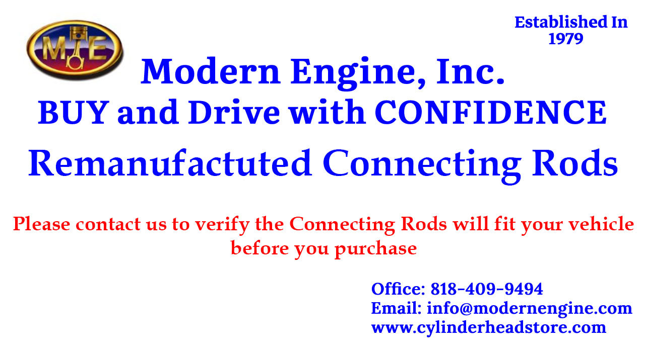 1991-99 Nissan Sentra 1.6L Connecting Rod 97cid Part # 53y40